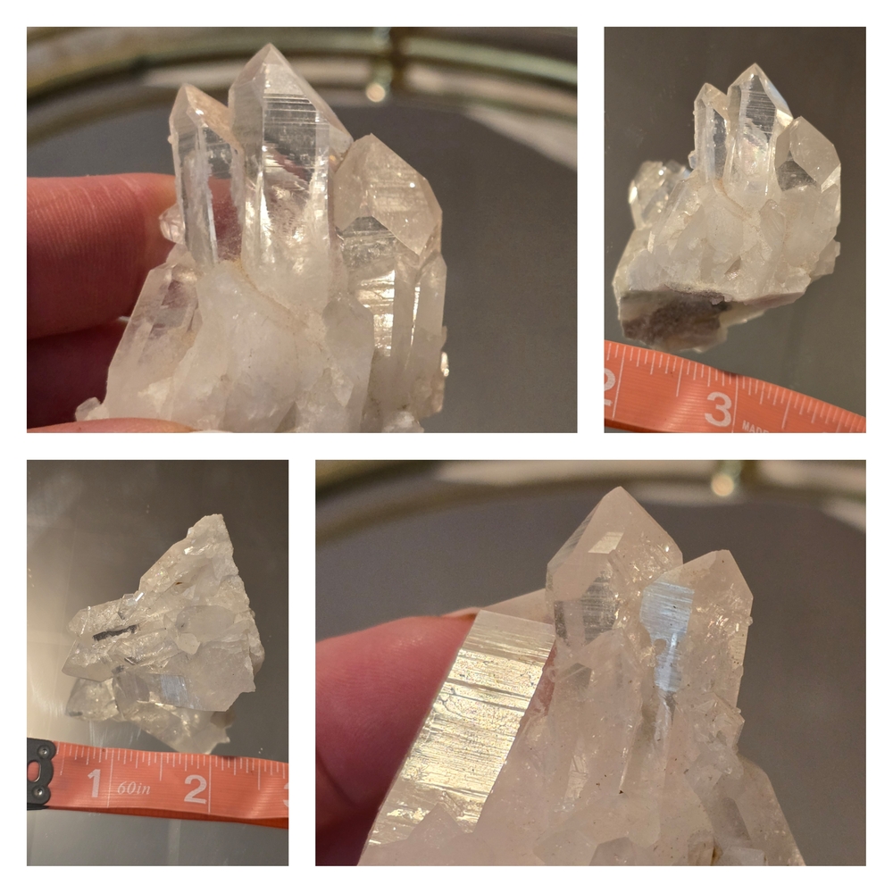Elegant Crystal Cluster Home Accent